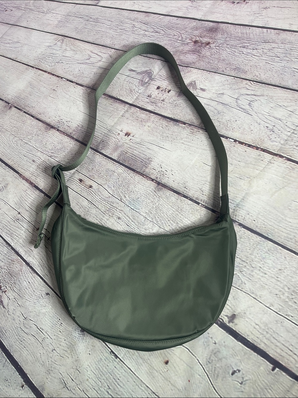 NWT Quince Revive Nylon Crescent Shoulder Crossbody Bag